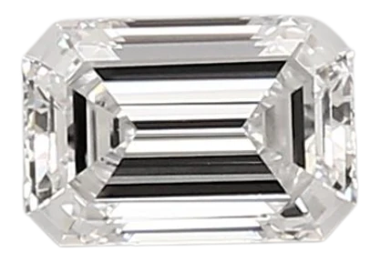 0.91 Carat D VVS2 Emerald Lab Diamond