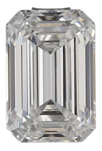 0.91 Carat D VVS2 Emerald Lab Diamond