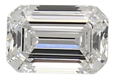 0.91 Carat E VVS2 Emerald Lab Diamond