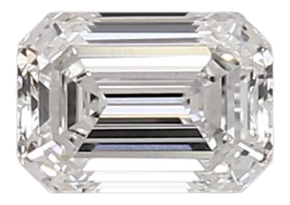 0.91 Carat E VVS2 Emerald Lab Diamond