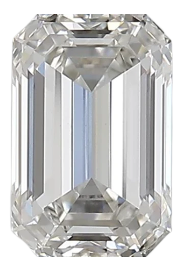 0.91 Carat G VVS2 Emerald Lab Diamond