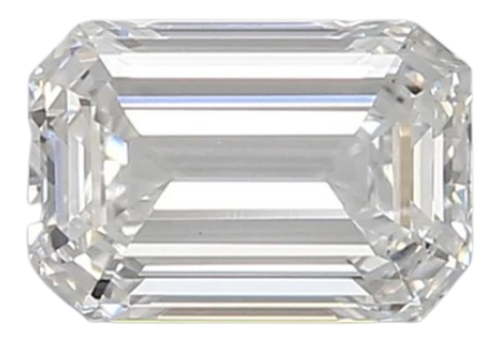 0.92 Carat D VS1 Emerald Lab Diamond