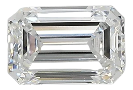 0.92 Carat D VS1 Emerald Lab Diamond