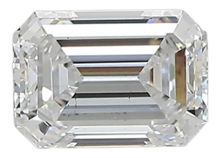 0.92 Carat D VS2 Emerald Lab Diamond