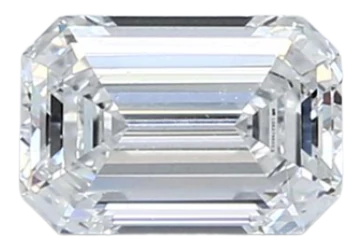 0.92 Carat E VS2 Emerald Lab Diamond