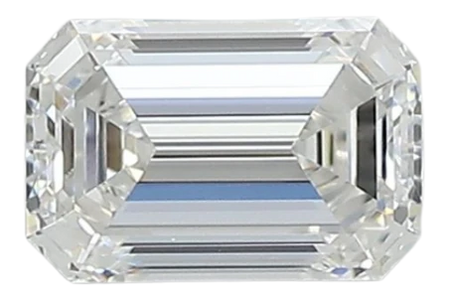 0.92 Carat E VVS1 Emerald Lab Diamond