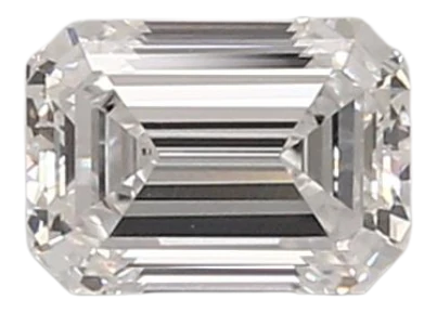 0.92 Carat D VVS2 Emerald Lab Diamond