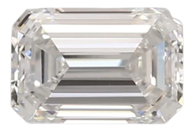 0.92 Carat D VVS2 Emerald Lab Diamond