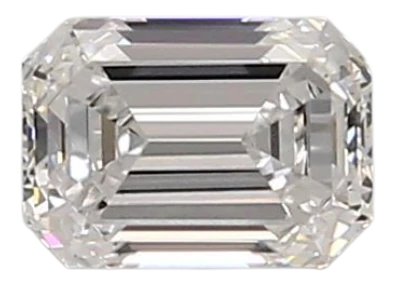 0.92 Carat D VVS2 Emerald Lab Diamond