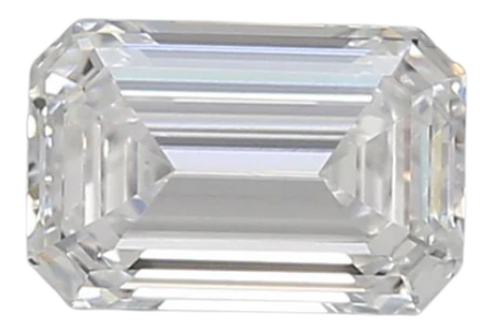 0.92 Carat E VVS2 Emerald Lab Diamond