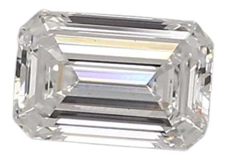0.93 Carat D VS1 Emerald Lab Diamond