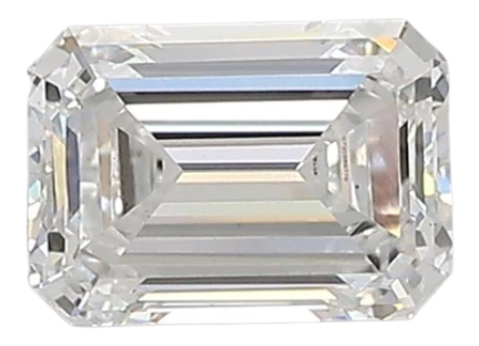 0.93 Carat D VS1 Emerald Lab Diamond