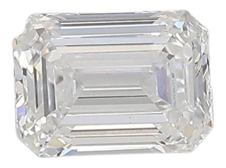 0.93 Carat D VS1 Emerald Lab Diamond
