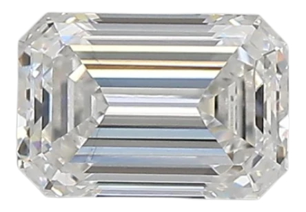 0.93 Carat D VS2 Emerald Lab Diamond