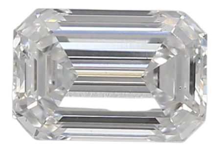0.93 Carat D VS2 Emerald Lab Diamond