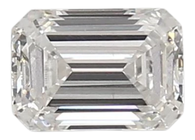 0.93 Carat F VS2 Emerald Lab Diamond