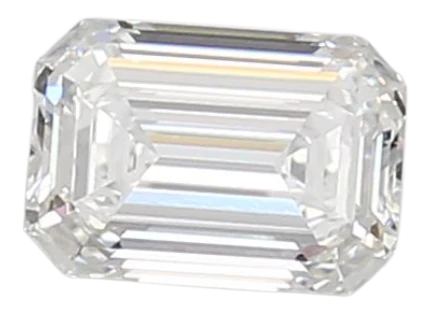 0.93 Carat D VVS1 Emerald Lab Diamond