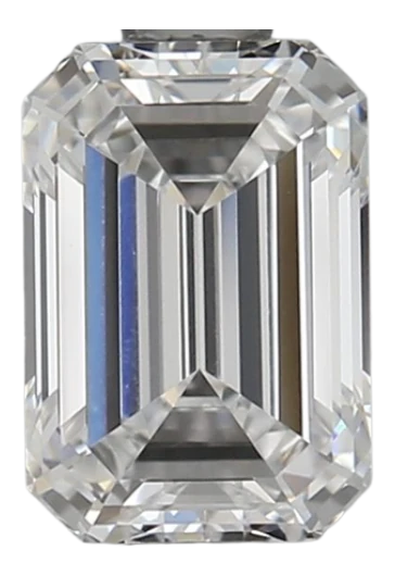 0.93 Carat D VVS2 Emerald Lab Diamond