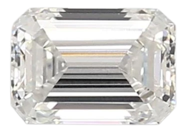 0.93 Carat D VVS2 Emerald Lab Diamond
