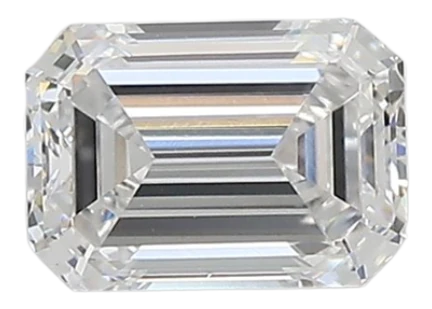 0.93 Carat D VVS2 Emerald Lab Diamond
