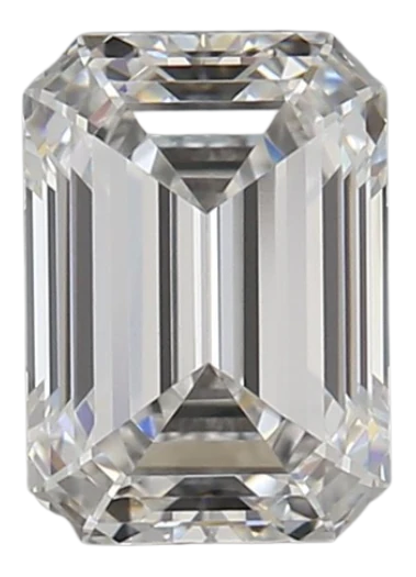 0.93 Carat E VVS2 Emerald Lab Diamond