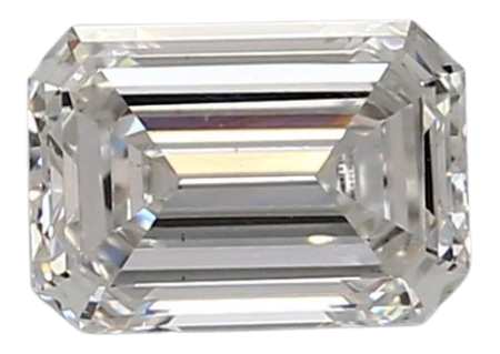 0.93 Carat E VVS2 Emerald Lab Diamond