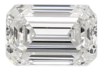 0.93 Carat F VVS2 Emerald Lab Diamond