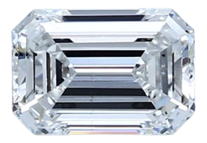 0.94 Carat E SI1 Emerald Lab Diamond