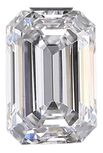 0.94 Carat F VS1 Emerald Lab Diamond