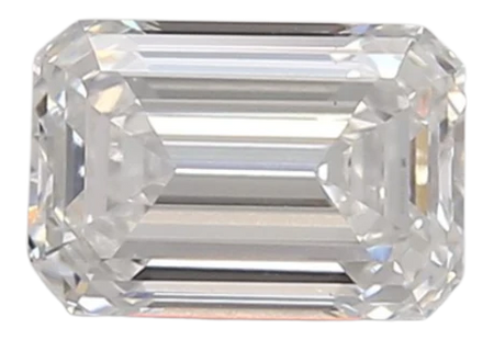 0.95 Carat D VS1 Emerald Lab Diamond