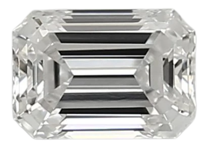 0.95 Carat D VVS1 Emerald Lab Diamond