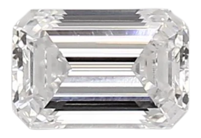 0.95 Carat D VVS2 Emerald Lab Diamond