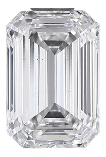 0.96 Carat E VS1 Emerald Lab Diamond