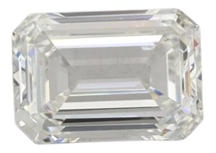 0.96 Carat E VVS2 Emerald Lab Diamond