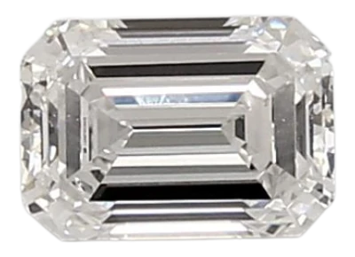 0.96 Carat F VVS2 Emerald Lab Diamond