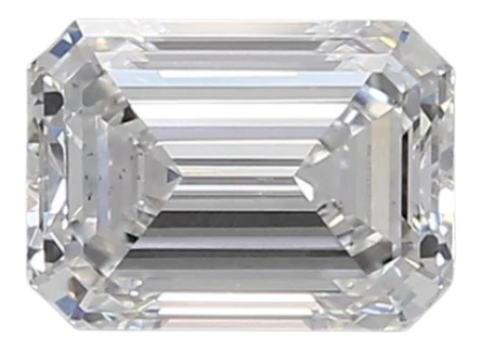 0.97 Carat E VS1 Emerald Lab Diamond