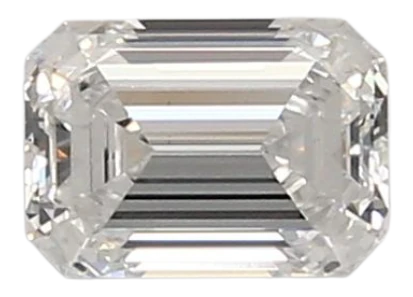 0.97 Carat D VVS2 Emerald Lab Diamond