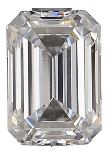 0.98 Carat E VS1 Emerald Lab Diamond