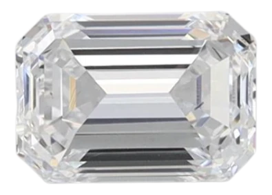 0.98 Carat D VS2 Emerald Lab Diamond