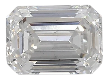 0.98 Carat F VS2 Emerald Lab Diamond