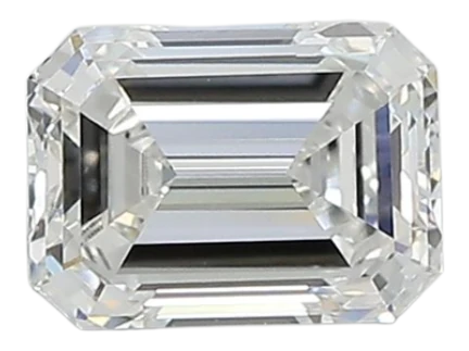 0.98 Carat E VVS2 Emerald Lab Diamond