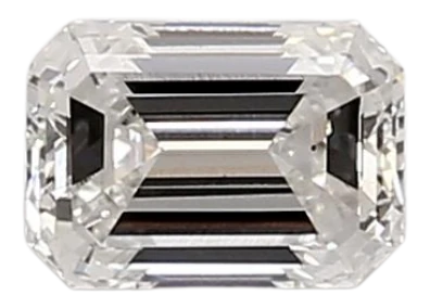 0.99 Carat F VS1 Emerald Lab Diamond