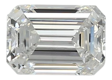 0.99 Carat E VVS2 Emerald Lab Diamond