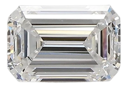 0.99 Carat E VVS2 Emerald Lab Diamond