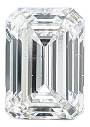 1.0 Carat E SI1 Emerald Lab Diamond
