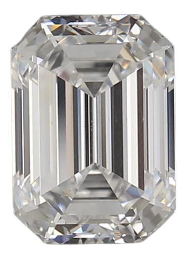 1.0 Carat D VS1 Emerald Lab Diamond