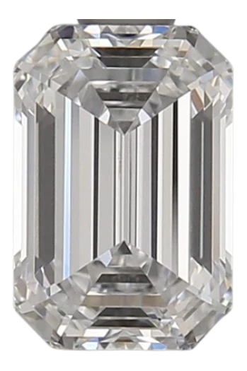1.0 Carat D VS1 Emerald Lab Diamond