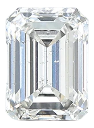1.01 Carat E SI1 Emerald Lab Diamond