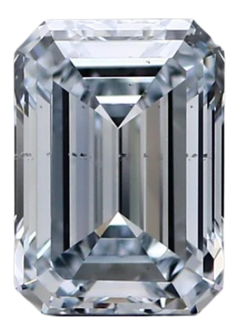 1.01 Carat G SI1 Emerald Lab Diamond