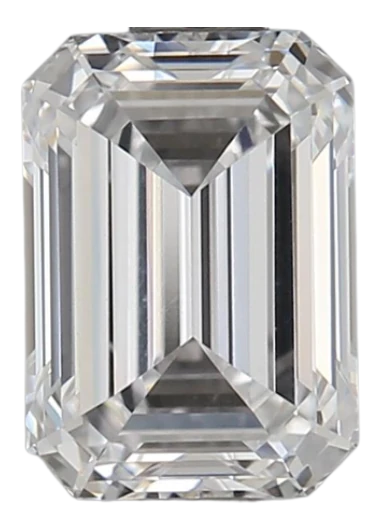 1.01 Carat D VS1 Emerald Lab Diamond